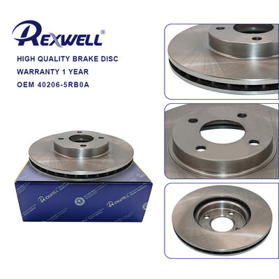 40206-5RB0A Rexwell Front Brake Disc Rotor for Nissan Kicks