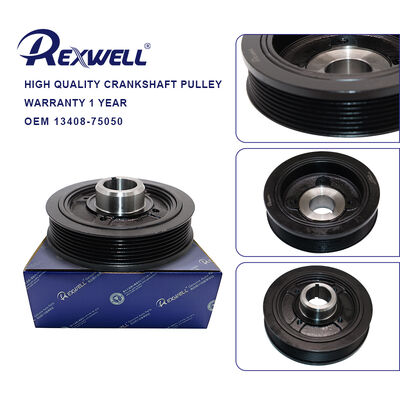 13408-75050 13408-75040 13408-0C030 13408-0C020 Crankshaft Pulley For Toyota Hiace Van Cummuter Hilux Land Cruiser Tacoma 2TR